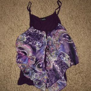 Let this purple top rock your world!